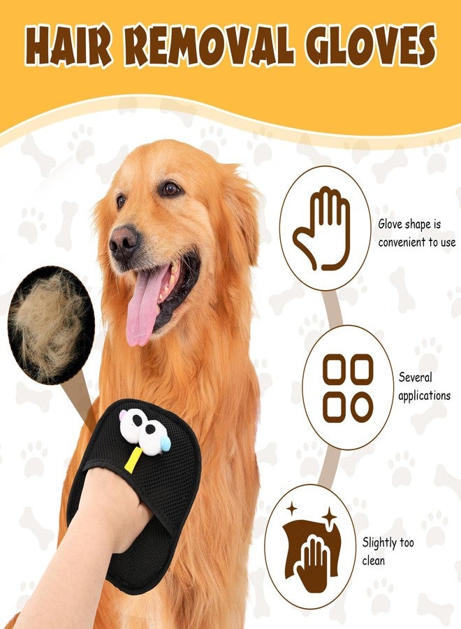 LUODAKA 2 PCS Electrostatic Pet Hair Remover, Pet Hair Remover Tool for Cats & Dogs, Cleaning Gloves for Carpet, Couch, Furniture, Car Seat, Double-Sided, Reusable, Washable - Image 3